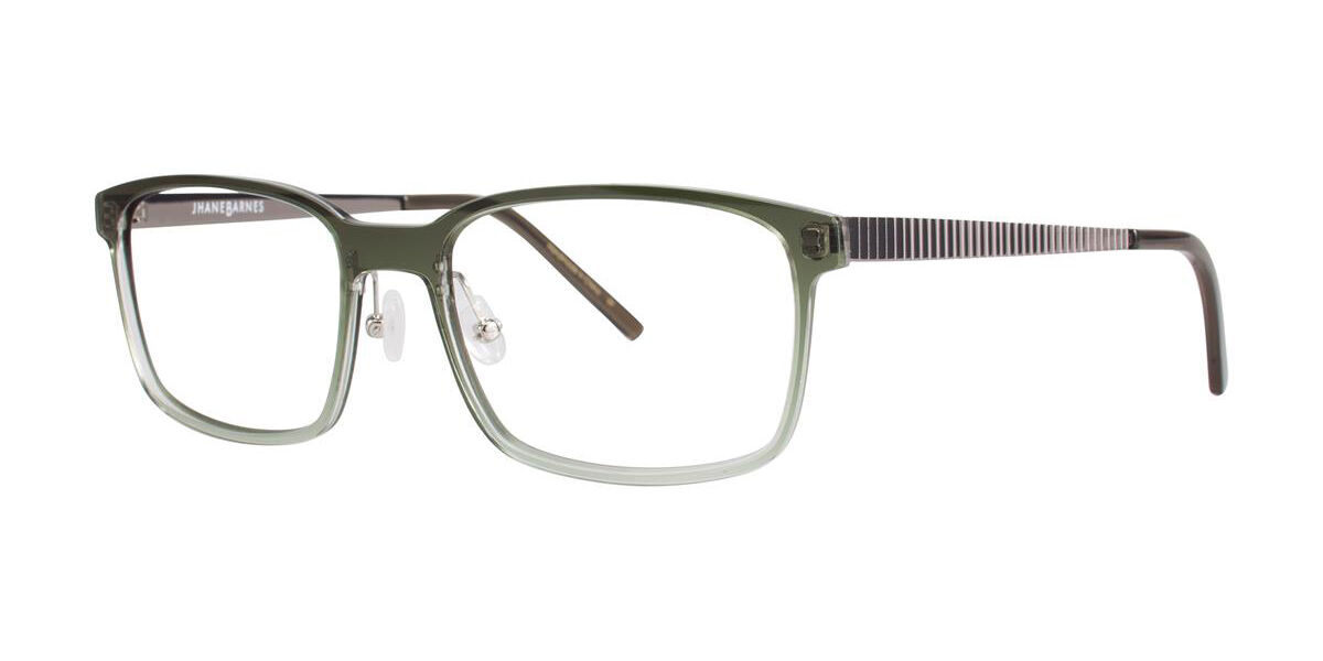 Jhane Barnes Approximate Men&rsquo;s Glasses, Green, Size 54