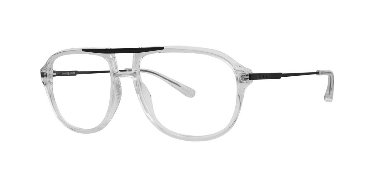 Jhane Barnes Transpose Men&rsquo;s Glasses, Clear, Size 57
