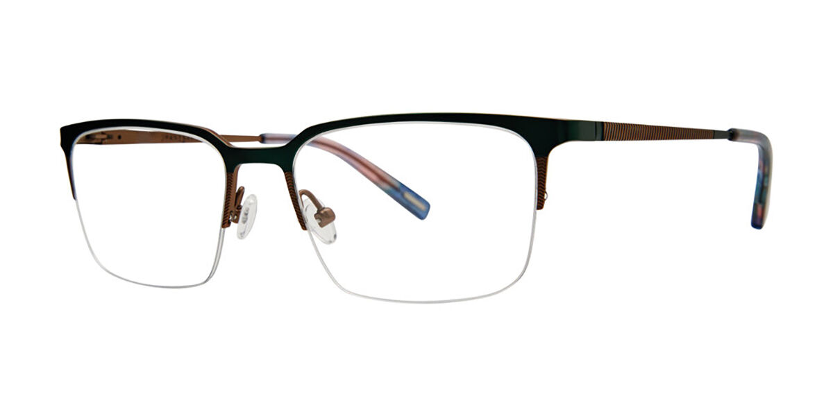 Jhane Barnes Integrand Sage Men's Eyeglasses Green Size 53 (Frame Only) - Blue Light Block Available