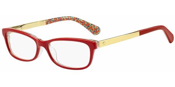 kate spade red glasses