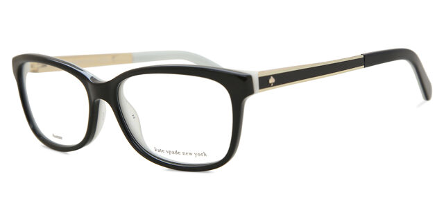 Kate Spade ANGELISA Eyeglass FRAMES Kate Spade Angelisa S0T Black Eyeglasses | SmartBuyGlasses US main image 2