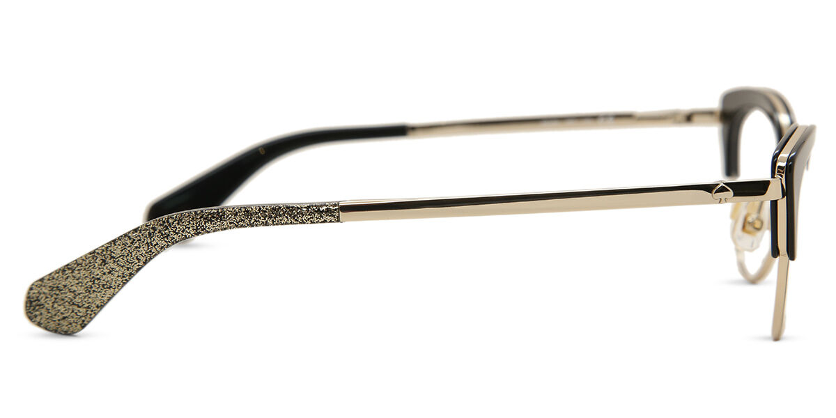 キャサリンページ Kate Spade CAILIN/F 807 Eyeglasses Black Spotted Square