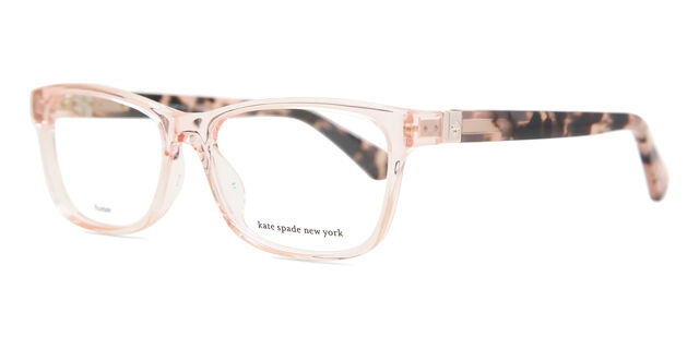 Kate Spade EYEGLASSES KSCALLEY-HT8-52 New with case Kate Spade Calley HT8 Transparent Pink Eyeglasses  main image 3