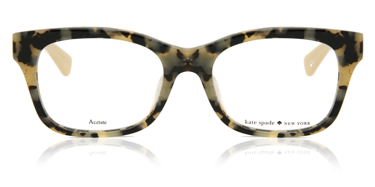 Kate Spade Jonnie/F Asian Fit QSM Eyeglasses in Tortoise Beige ...