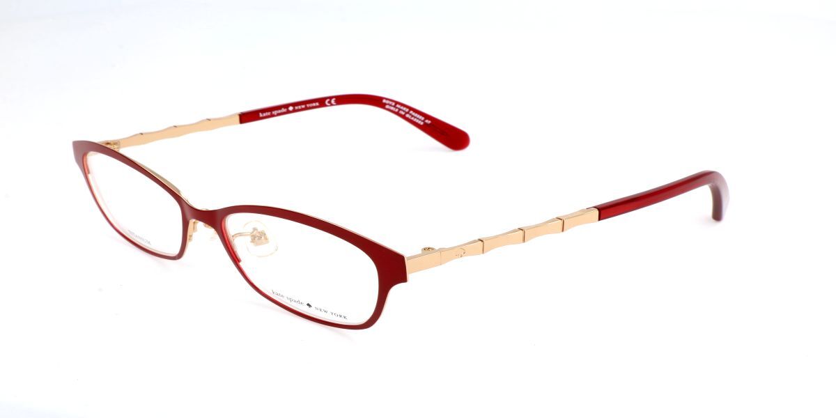 Kate Spade Melonie/F Asian Fit OEN Eyeglasses in Red | SmartBuyGlasses USA