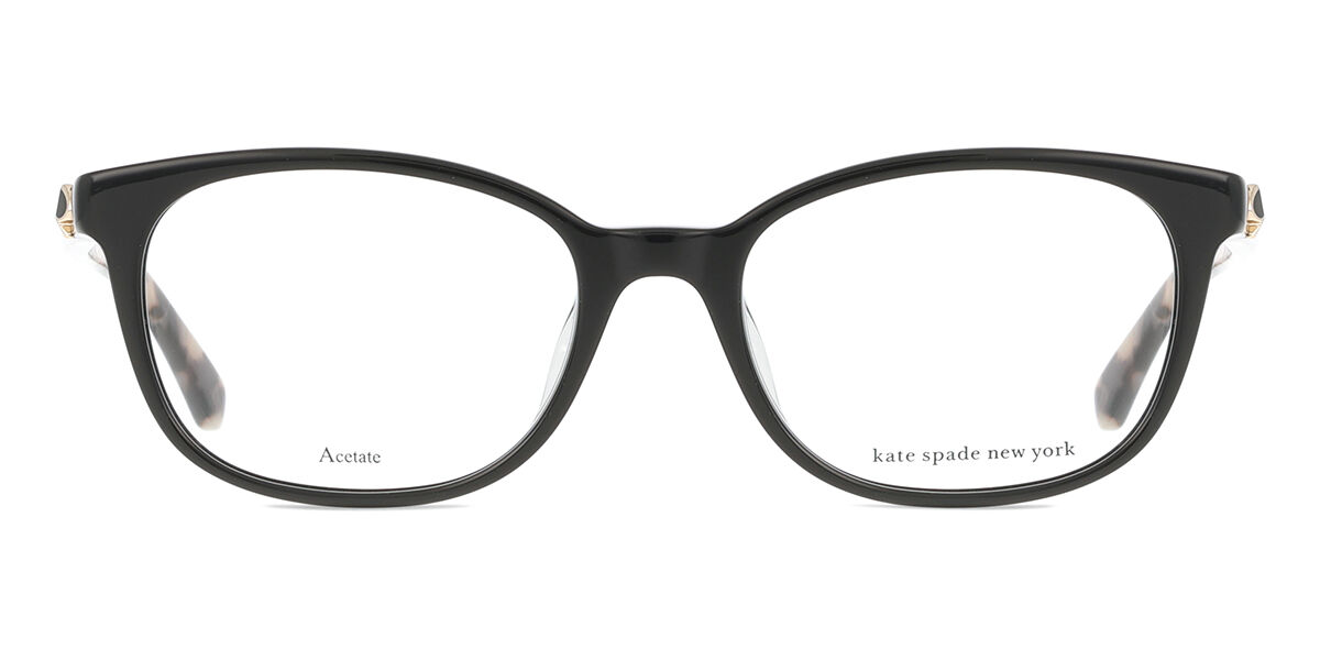 Kate Spade Luella 807 51 Svarta Glasögon (Endast Båge) Män