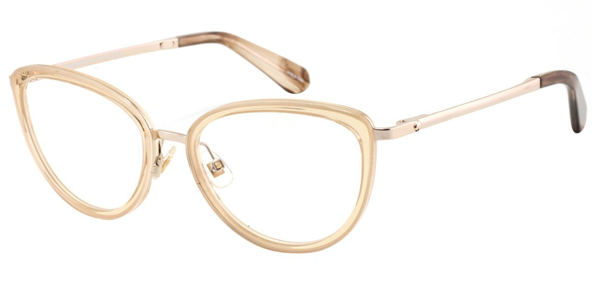 Kate Spade AUDRI/G 2T3 Eyeglasses in Transparent Beige Brown |  SmartBuyGlasses USA