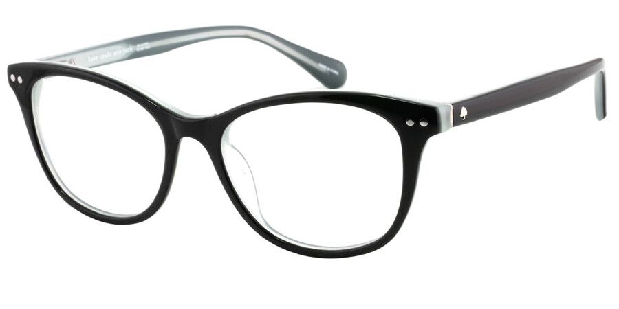 Kate Spade KAMILA 1ED Eyeglasses in Black/Mint Green | SmartBuyGlasses USA