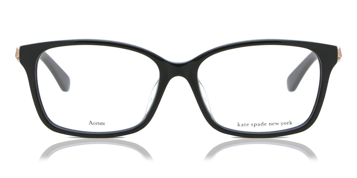 Photos - Glasses & Contact Lenses Kate Spade Miriam/G 807 Women's Eyeglasses Black Size 52 (Frame 