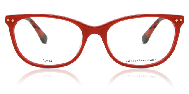 Kate Spade Raelynn C9A Shiny Red Eyeglasses | SmartBuyGlasses US display picture 2