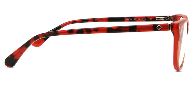 Kate Spade Raelynn C9A Shiny Red Eyeglasses | SmartBuyGlasses US display picture 1