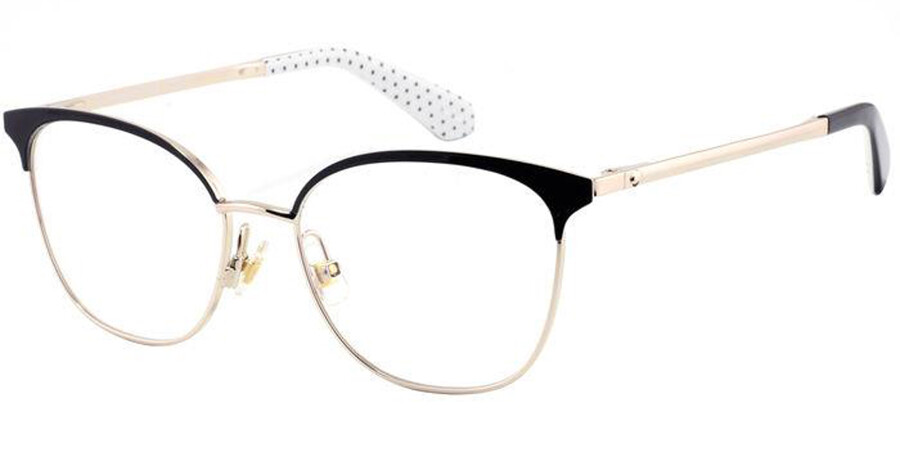 Kate Spade TANA/G 807 Glasses Black Gold | VisionDirect Australia