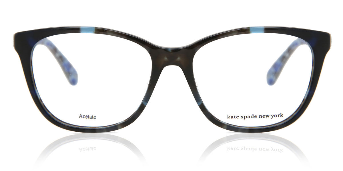 Kate Spade Atalina XP8 Eyeglasses in Dark Tortoise Blue ...