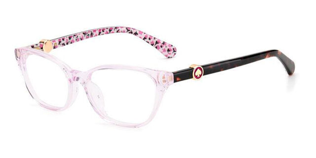Kate Spade Emmalee 35J Transparent Pink Eyeglasses  display picture 1