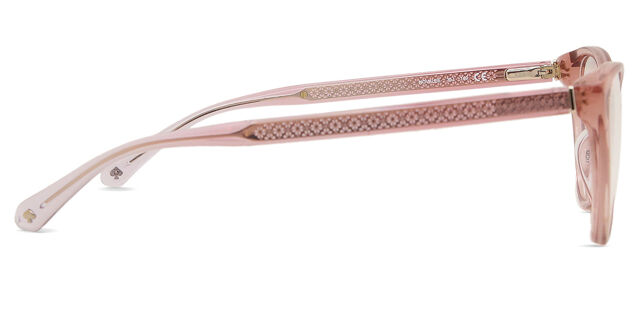 Kate Spade Novalee 35J Transparent Pink Eyeglasses  display picture 2