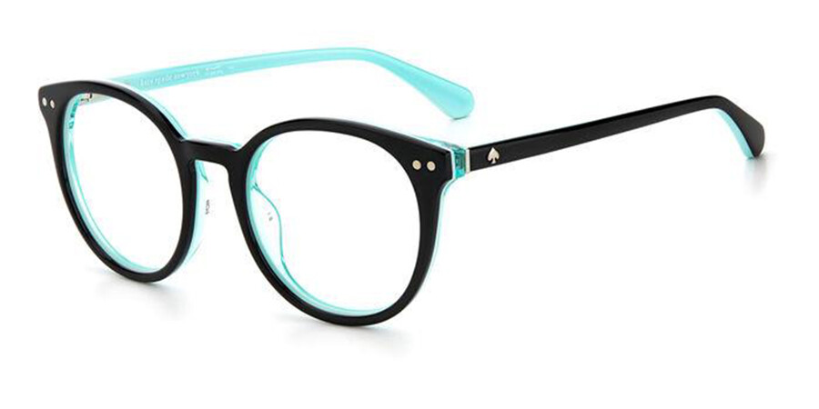 Kate Spade Tinley 807 Glasses Black Light Blue | VisionDirect Australia