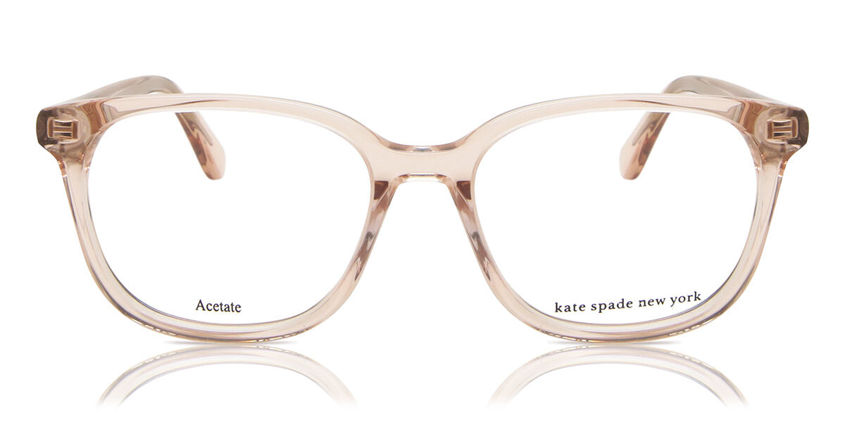 Kate Spade Bari Kids 35J Eyeglasses in Transparent Pink | SmartBuyGlasses  USA