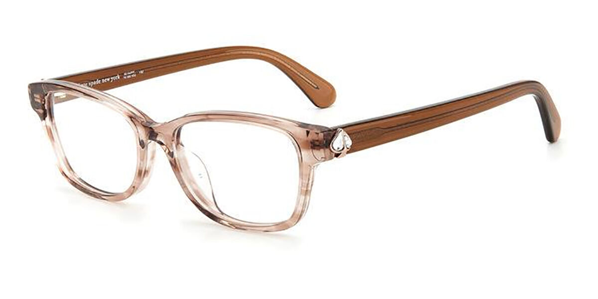 Kate Spade Kenley/F Asian Fit HR3 Eyeglasses in Glossy Brown Horn SmartBuyGlasses USA