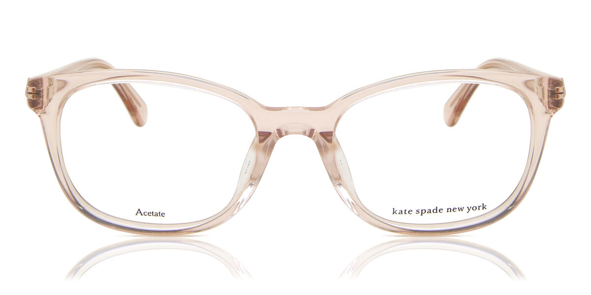 Photos - Glasses & Contact Lenses Kate Spade Luella 3DV Men's Eyeglasses Pink Size 51 (Frame Only 