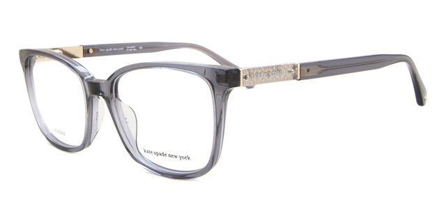Kate Spade Davina KB7 Transparent Grey Eyeglasses  display picture 2