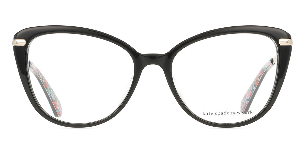 Kate Spade Flavia Women's Glasses, Black, Size 51