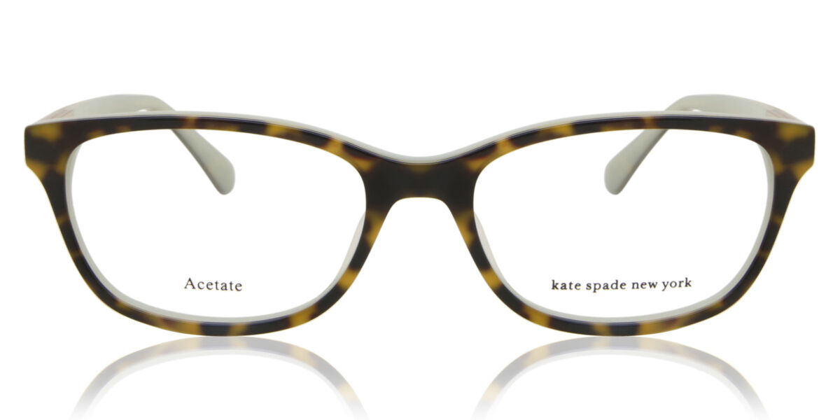 Photos - Glasses & Contact Lenses Kate Spade Hazen 086 Women's Eyeglasses Tortoiseshell Size 49 ( 