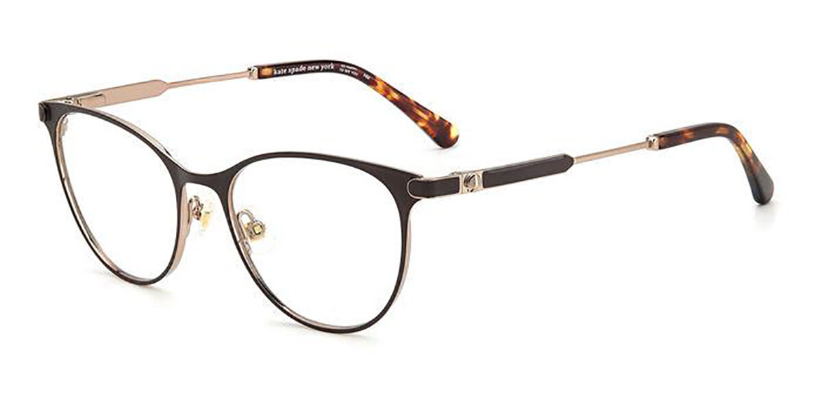 Photos - Glasses & Contact Lenses Kate Spade Lida/G Asian Fit 09Q Women's Eyeglasses Brown Size 5 