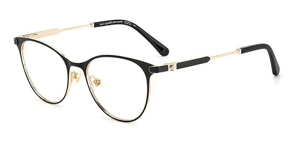 Photos - Glasses & Contact Lenses Kate Spade Lida/G Asian Fit RHL Women's Eyeglasses Black Size 5 