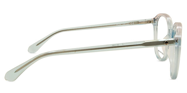Kate Spade Silver Glasses Sleek Design Kate Spade Payton 1ED Transparent Light Green Eyeglasses  main image 3