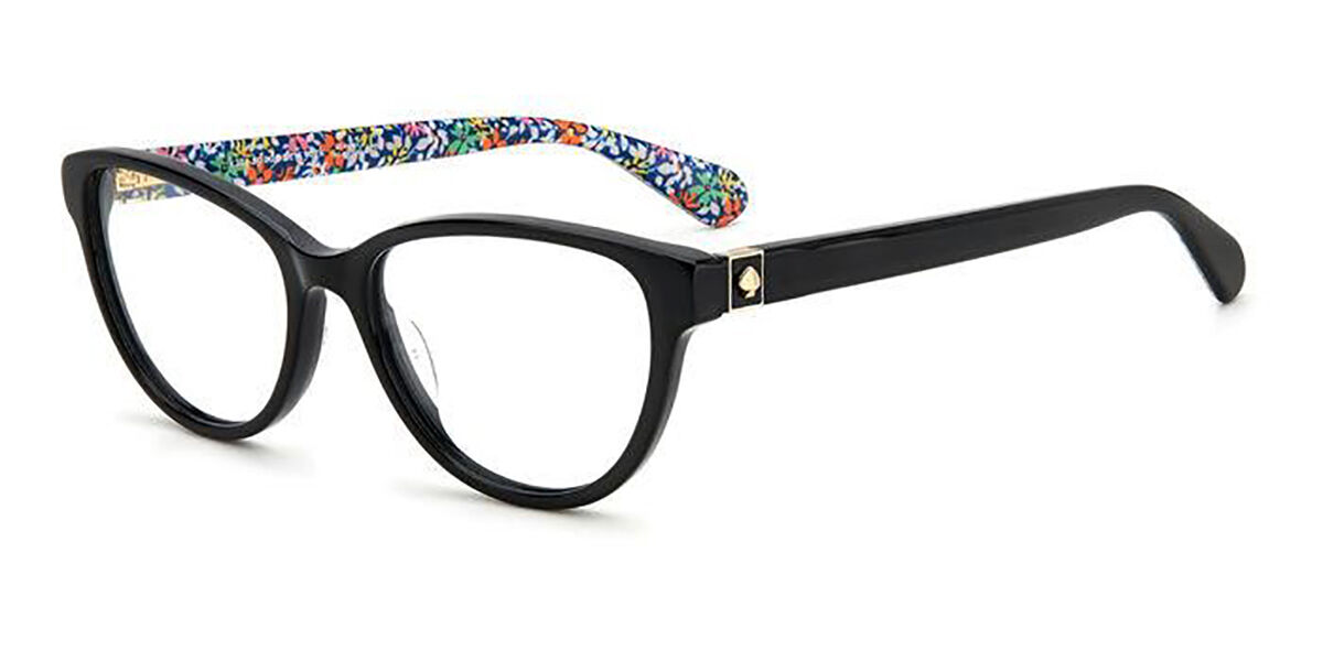 Photos - Glasses & Contact Lenses Kate Spade Tailynn 807 Women's Eyeglasses Black Size 52 (Frame 