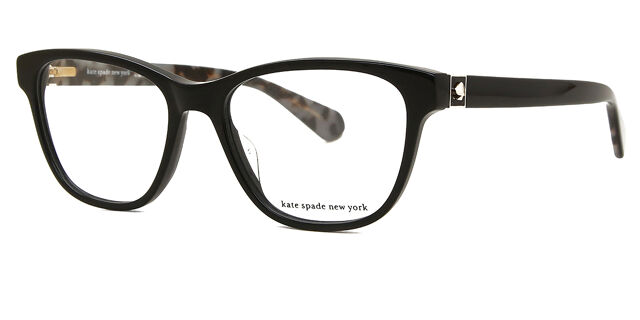 Kate Spade Verna 807 Shiny Black Eyeglasses | SmartBuyGlasses US display picture 1