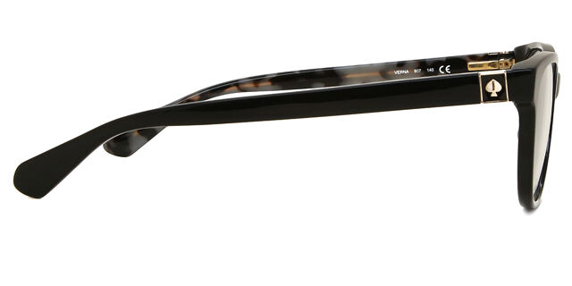 Kate Spade Verna 807 Shiny Black Eyeglasses | SmartBuyGlasses US display picture 1