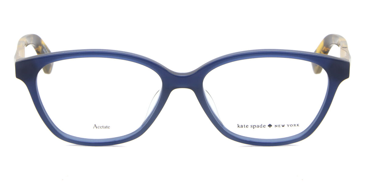 Zdjęcia - Okulary i soczewki kontaktowe Kate Spade Camelia/F Asian Fit 0CX 52 Niebieskie Damskie Okulary Korekcyjne 