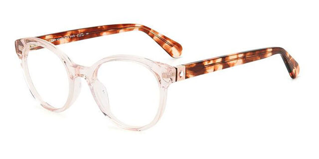 Kate Spade Marcilee 35J Transparent Nude Pink Eyeglasses  display picture 2