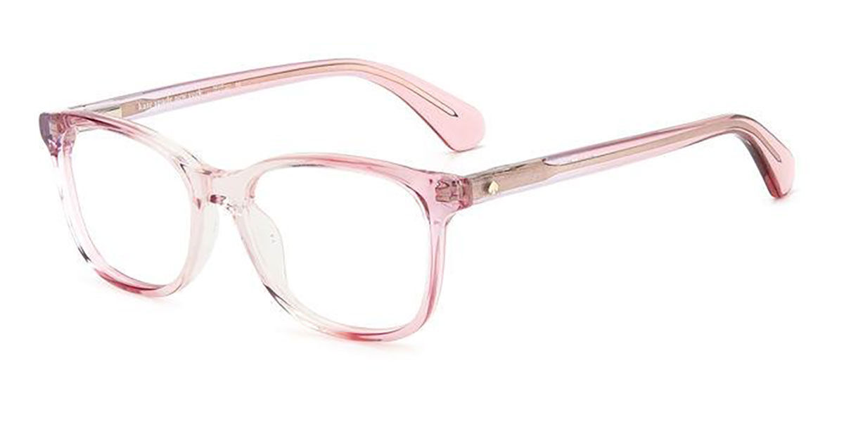 Kate Spade Talynn 35J Glasses Transparent Nude Pink | VisionDirect ...