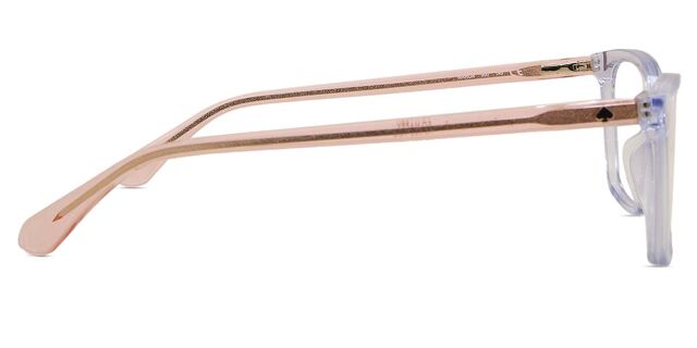 Kate Spade EYEGLASSES KSWANDA-900-55 New with case Eyeglasses Kate Spade WANDA 900 Crystal - Walmart.com main image 4