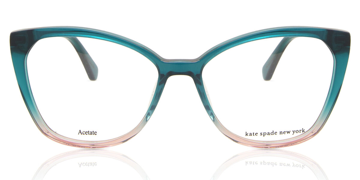Photos - Glasses & Contact Lenses Kate Spade Zahra 1ED Women's Eyeglasses Green Size 53 (Frame On 