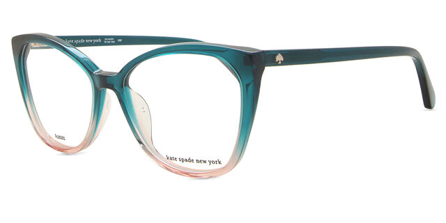 Kate Spade Zahra 1ED Transparent Faded Green Eyeglasses  display picture 1