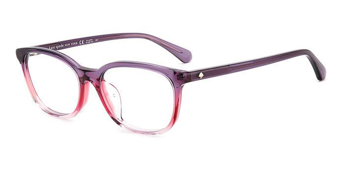 Kate Spade Haisley/F Asian Fit S1V Womens Glasses Pink Size - Free Lenses - HSA/FSA Insurance - Blue Light Block Available