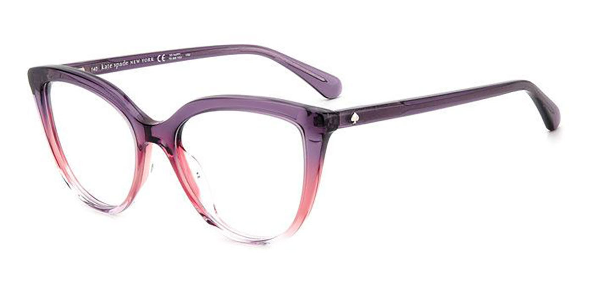 Photos - Glasses & Contact Lenses Kate Spade Hana S1V Women's Eyeglasses Pink Size 52 (Frame Only 