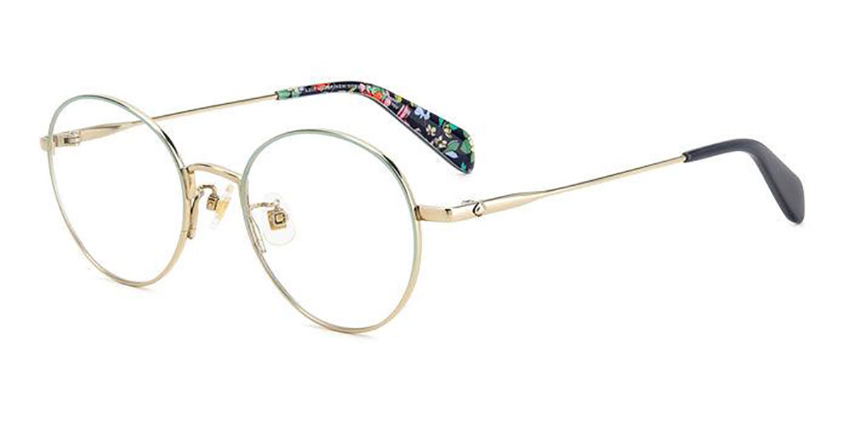 Photos - Glasses & Contact Lenses Kate Spade Kennedi/F Asian Fit PJP Women's Eyeglasses Green Siz 