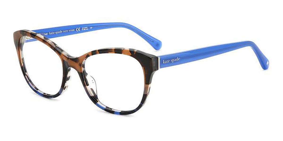 Photos - Glasses & Contact Lenses Kate Spade Nataly X8Q Women's Eyeglasses Blue Size 51 (Frame On 