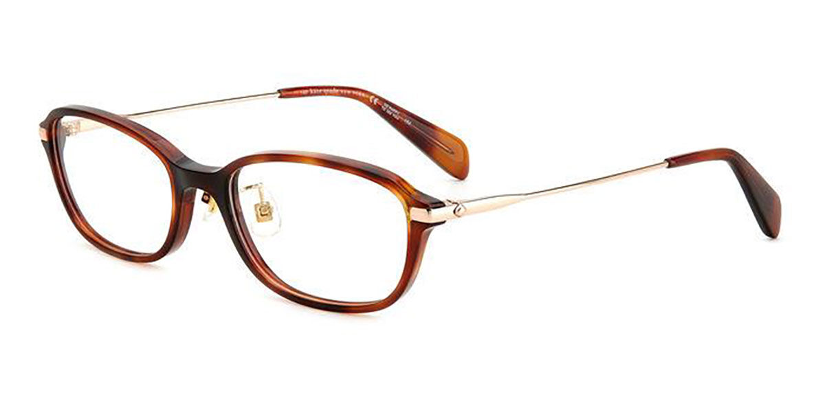 Photos - Glasses & Contact Lenses Kate Spade Sarai/F Asian Fit 086 Women's Eyeglasses Tortoiseshe 