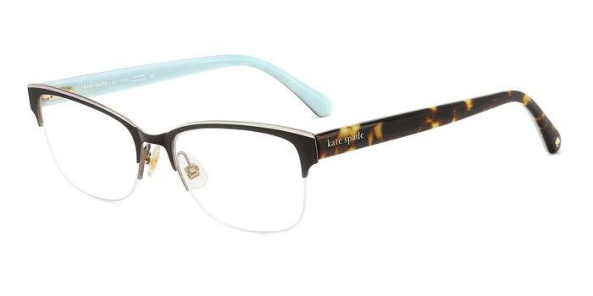 Photos - Glasses & Contact Lenses Kate Spade Marjorie 09Q Women's Eyeglasses Brown Size 52 (Frame 