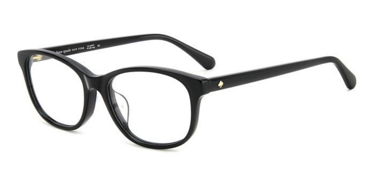 Photos - Glasses & Contact Lenses Kate Spade Suki/F Asian Fit 807 Women's Eyeglasses Black Size 5 
