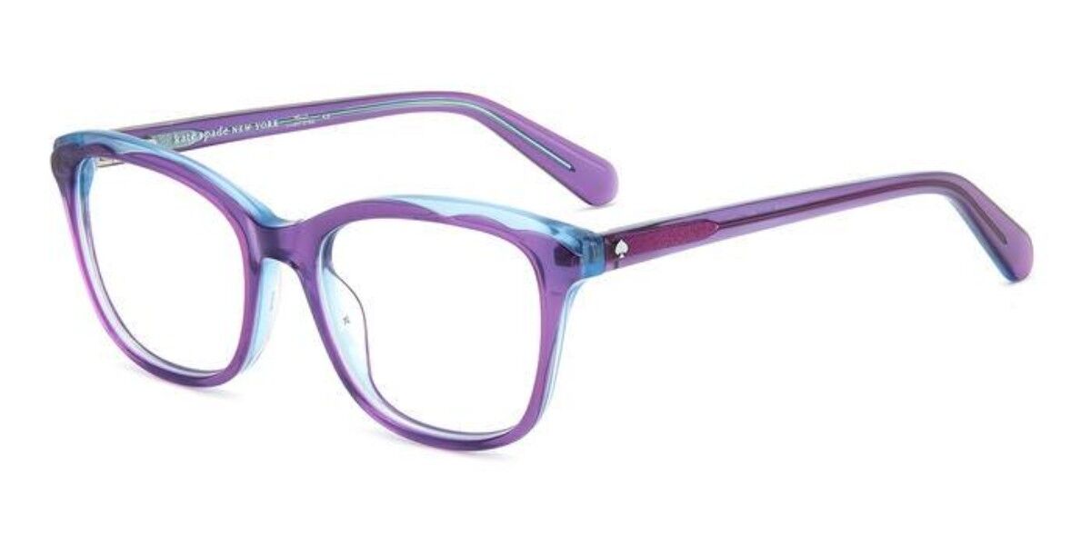 Photos - Glasses & Contact Lenses Kate Spade Elodie Kids B3V Kids' Eyeglasses Purple Size 47 (Fra 