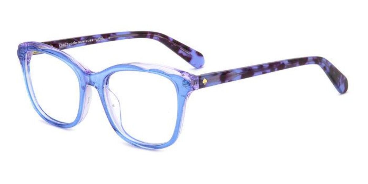 Kate Spade Elodie Kids PJP Kids' Eyeglasses Blue Size 47 (Frame Only) - Blue Light Block Available