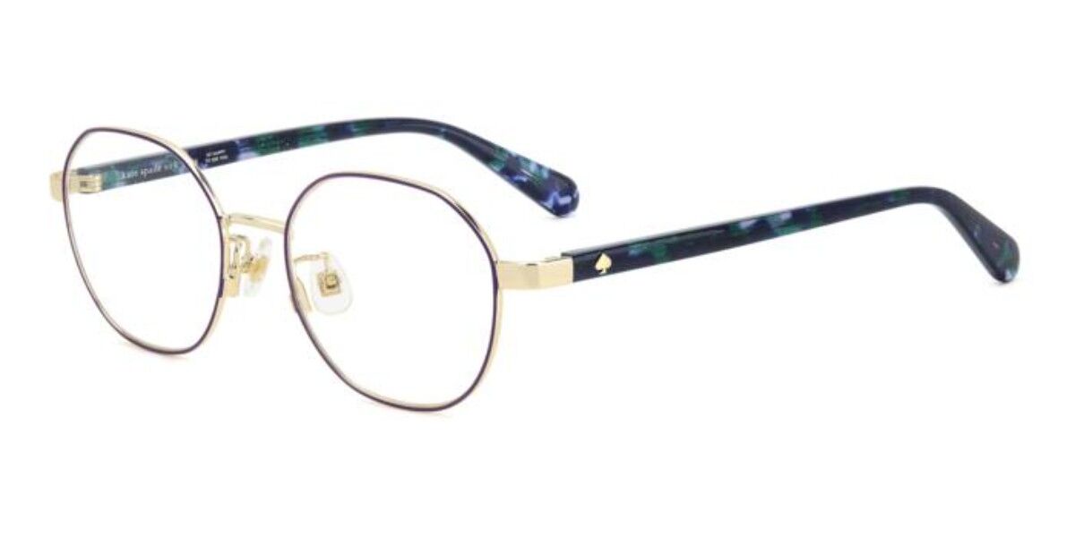 Kate Spade KS Kindra/FJ Asian Fit BSU Women's Eyeglasses Purple Size 49 (Frame Only) - Blue Light Block Available