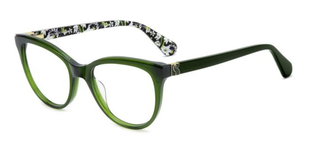 Photos - Glasses & Contact Lenses Kate Spade KS Mandee 1ED Women's Eyeglasses Green Size 51  - Blue Light Block Available (Frame Only)