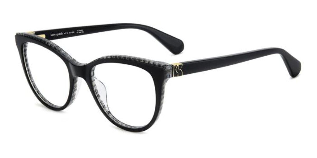 Kate Spade KS Mandee TAY Women's Eyeglasses Black Size 51 (Frame Only) - Blue Light Block Available